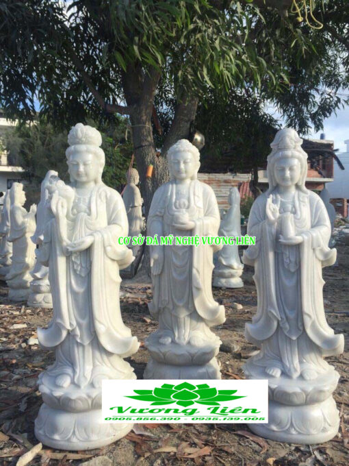 Tượng Tam Thánh Phật-005
