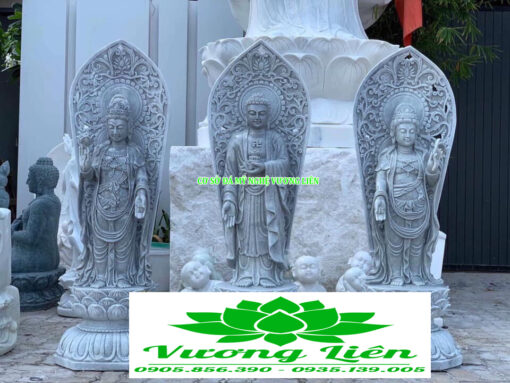 Tượng Tam Thánh Phật-007