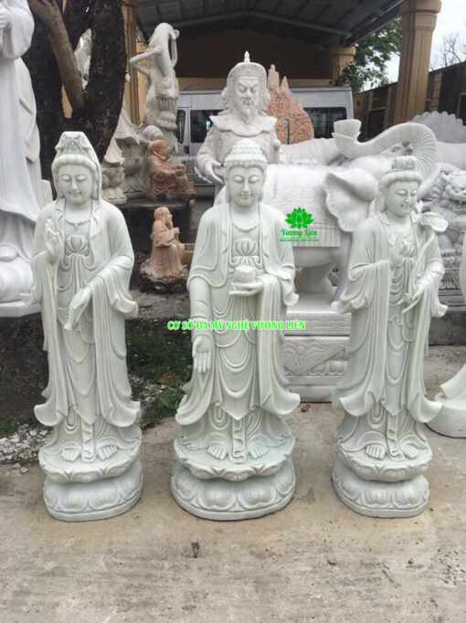 Tượng Tam Thánh Phật-010