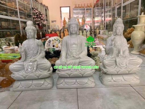 Tượng Tam Thánh Phật-011