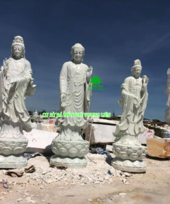 Tượng Tam Thánh Phật-012