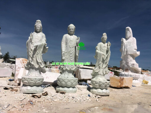 Tượng Tam Thánh Phật-012