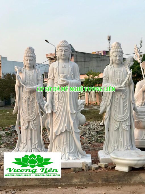 Tượng Tam Thánh Phật-013