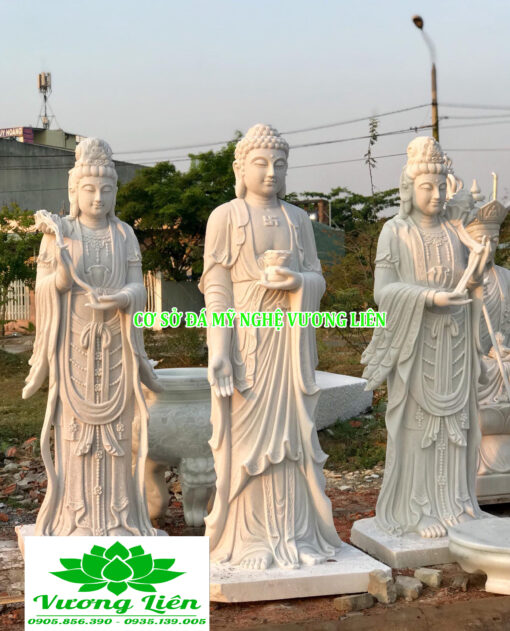 Tượng Tam Thánh Phật-001