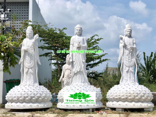 Tượng Tam Thánh Phật-002