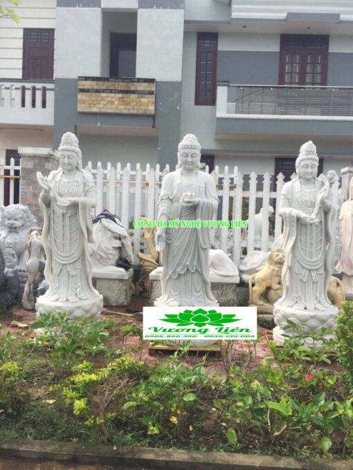 Tượng Tam Thánh Phật-003